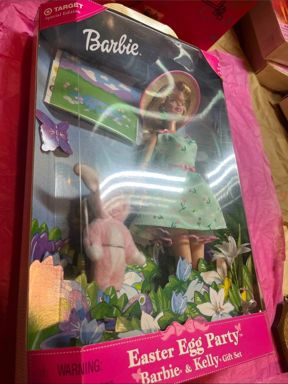 1999 Easter Egg Party Barbie & Kelly Gift Set (Target Special Edition) NRFB